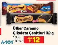 ÜLKER CARAMİO ÇİKOLATA ÇEŞİTLERİ 32 G